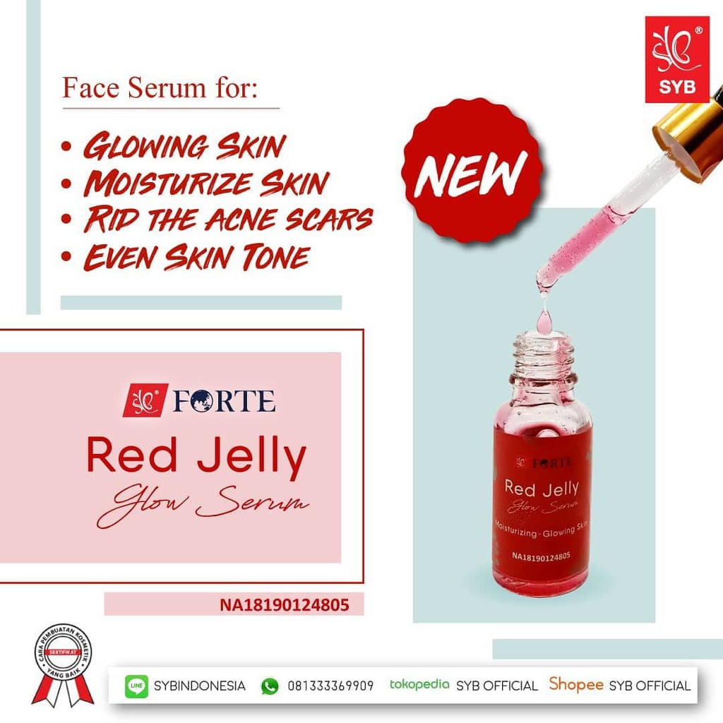 SYB RED JELLY GLOW SERUM - RED JELLY SYB