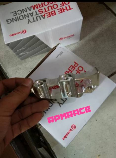 Bracket Breket Monoblok 4Piston Satria Fu Ninja R Ninja Rr Breket Kaliper Monoblok Satria fu Ninja