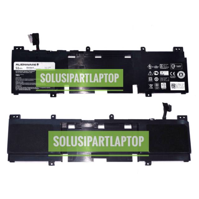 BATERAI DELL ALIENWARE ECHO 13 R2 3V806 3V8O6 ALW13ED-1508 ORIGINAL