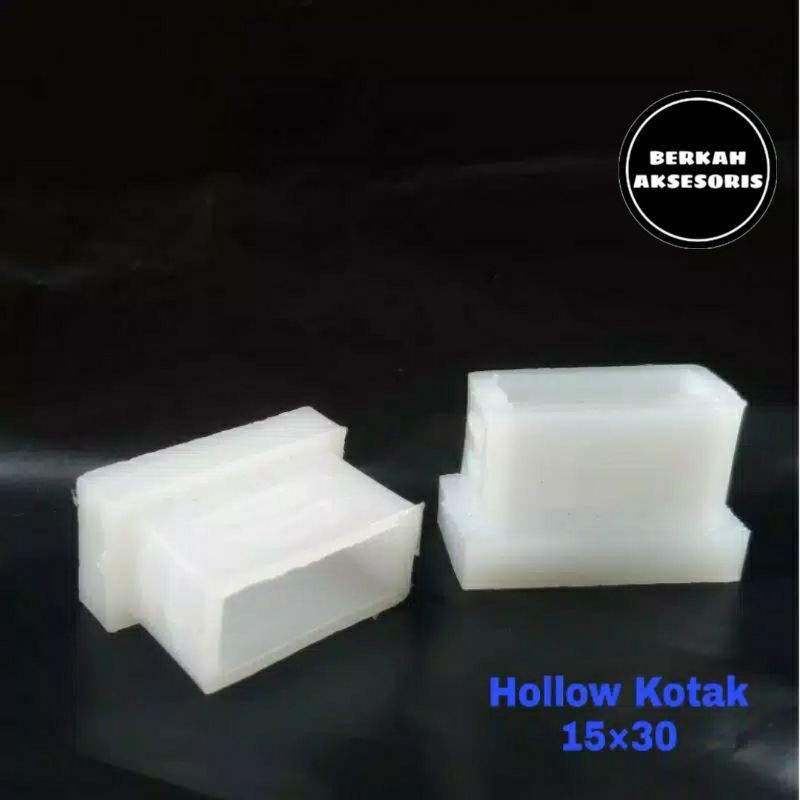 Kaki Plastik Hollow Holo Kotak untuk Alas Meja dan Kursi 15×30