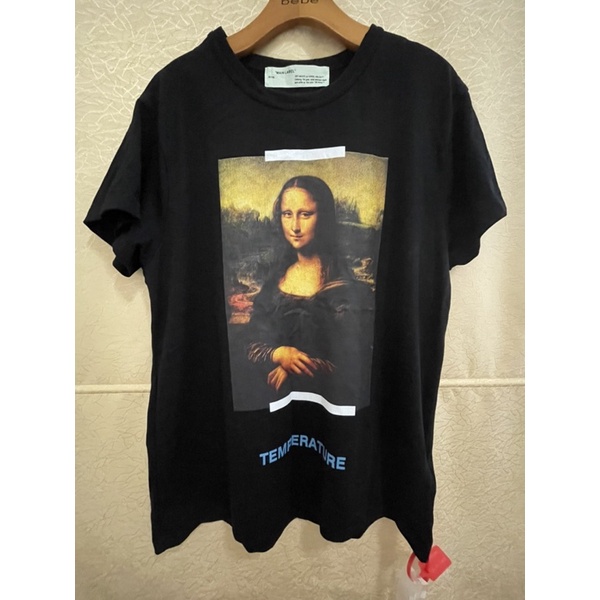 Premium Tshirt Black OFF Wh*te Monalisa - Unisex