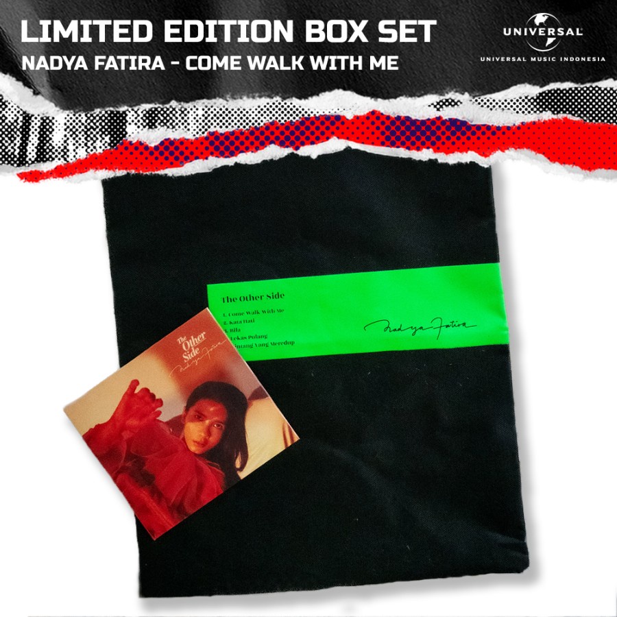 Universal Music Indonesia - Limited Edition Box Set Nadya Fatira &quot;Come Walk With Me&quot;