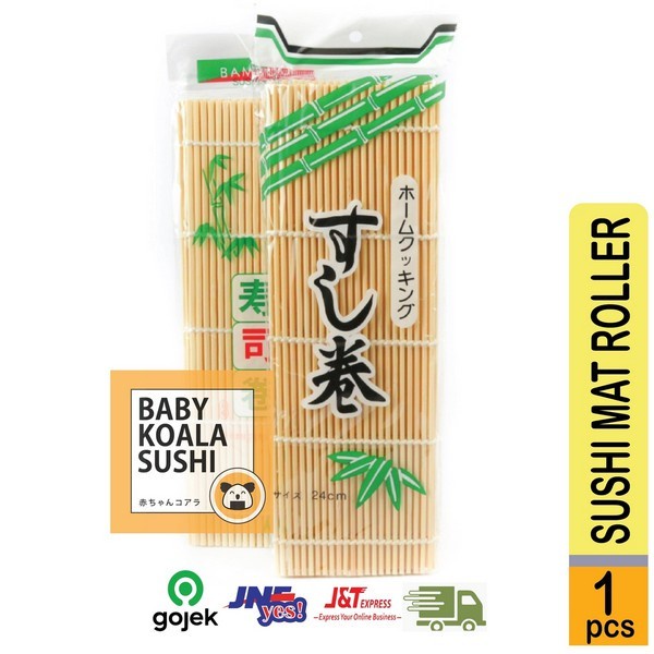 

MINUM-SIAP-DRINK-TO-READY- BAMBOO MAT | BAMBU PENGGULUNG SUSHI/ KIMBAB SEDERHANA - NON-SIMPUL