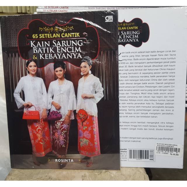 Majalah 65 Setelan Cantik Kain Sarung Batik Encim & Kebayanya