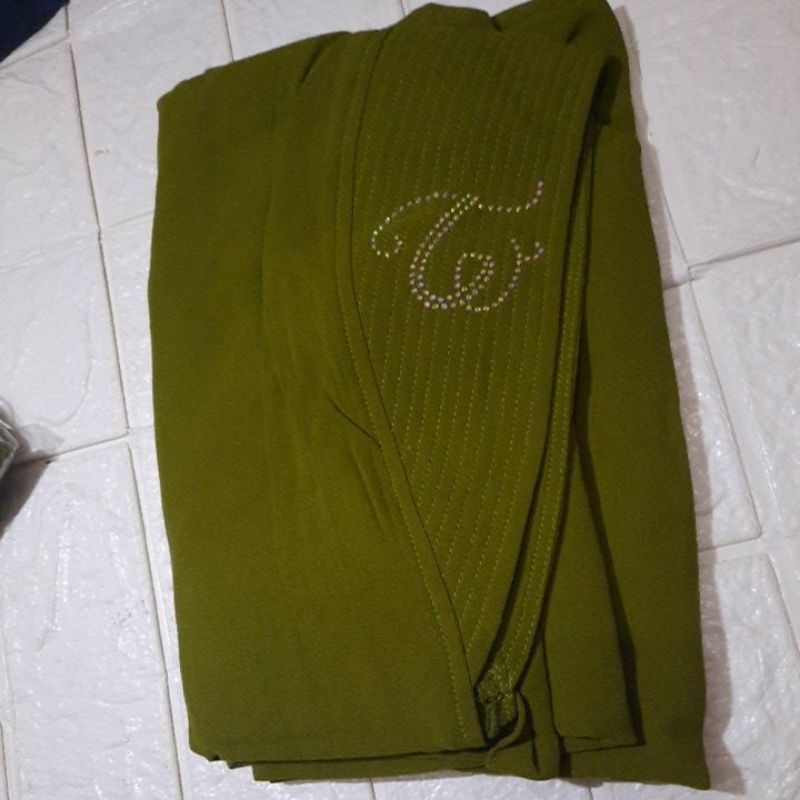 Thewa//Khimar Bening Ori Thewa-Hijau armi