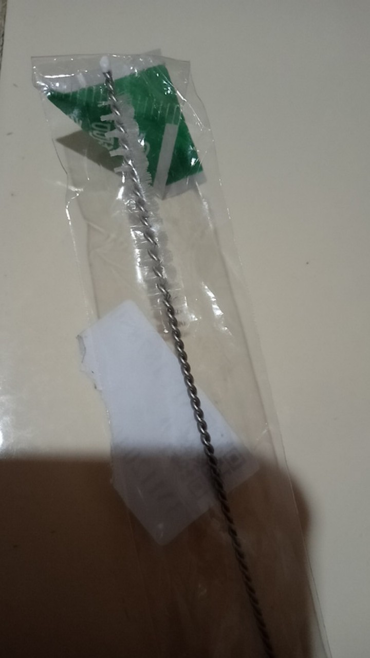 Sikat Pembersih Botol Dan Sedotan Bahan Stainless Steel Untuk Bayi