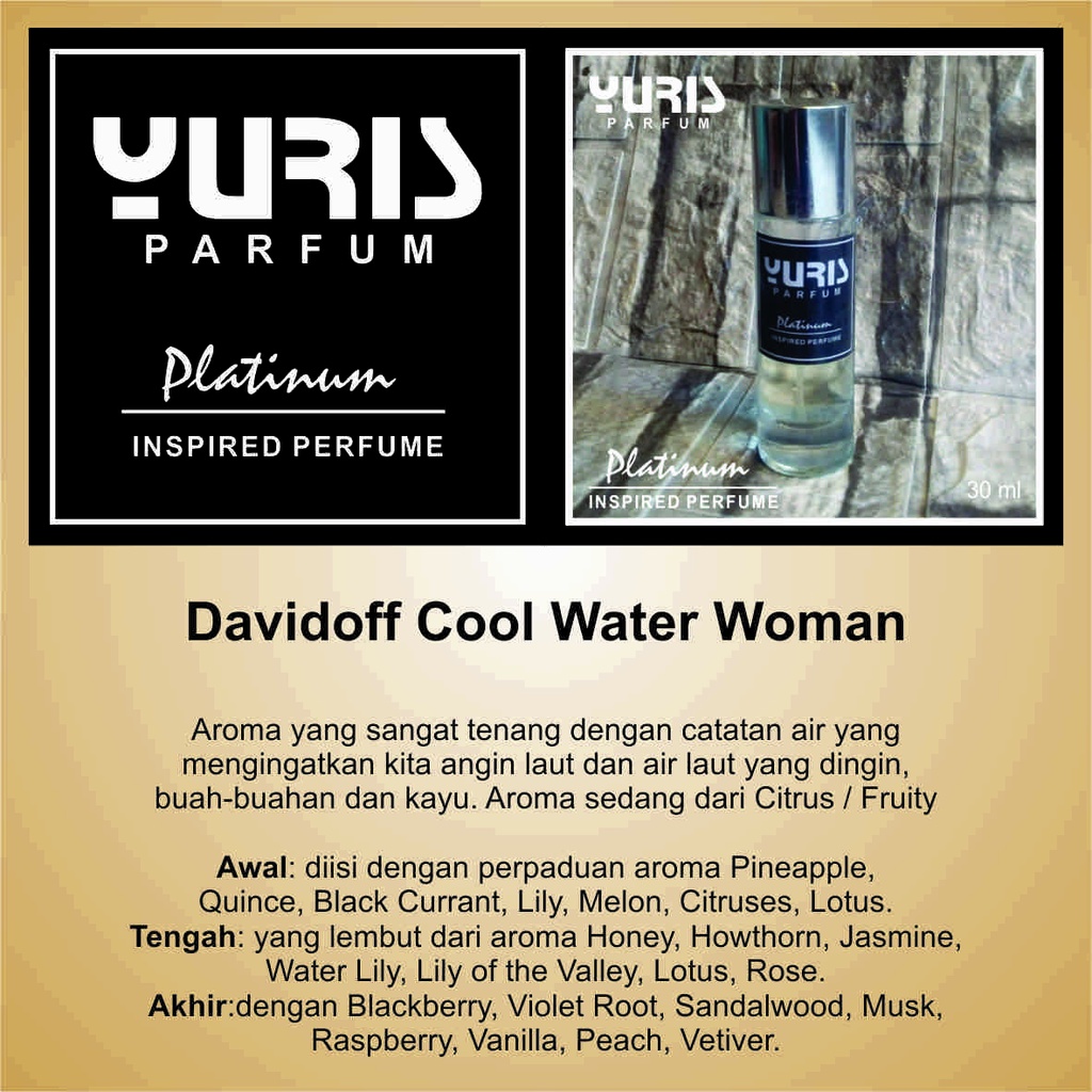 YURIS PARFUM WANITA Davidoff Cool Water Woman