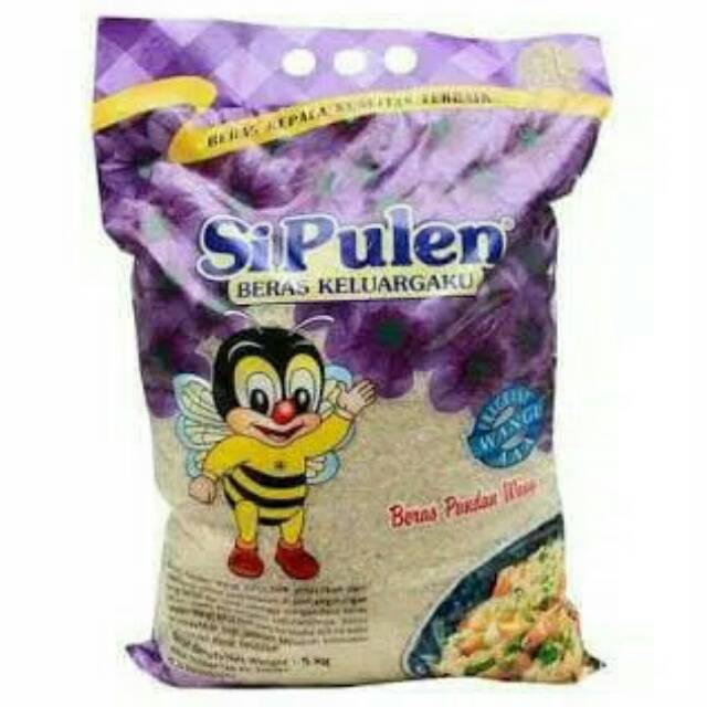 Beras Si Pulen Pandan Wangi 5kg