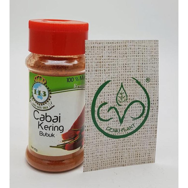 

BERKUALITAS! Cabai Bubuk / Chilli Powder - 40g