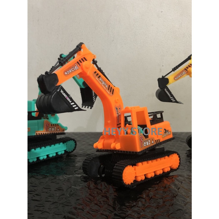 MAINAN MOBILAN ANAK LAKI LAKI KONTRUKSI EXCAVATOR ALAT BERAT BEKO/ MAINAN BEKO MINI
