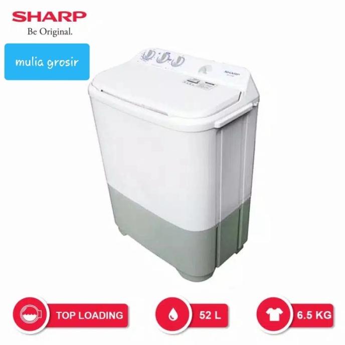 ] Mesin Cuci Sharp 6.5kg / Mesin Cuci Sharp 2 Tabung