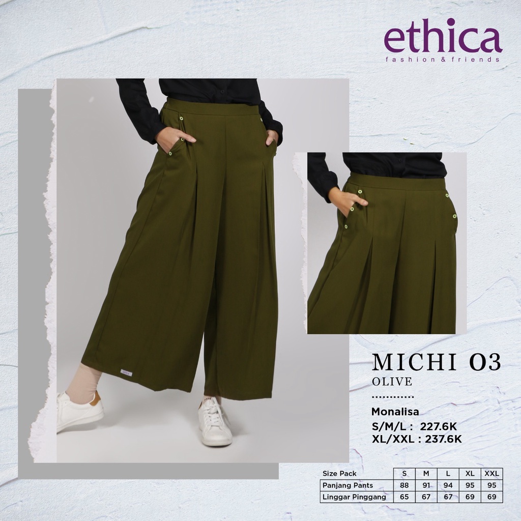 KULOT TERBARU 2021 ETHICA MICHI 03 OLIVE