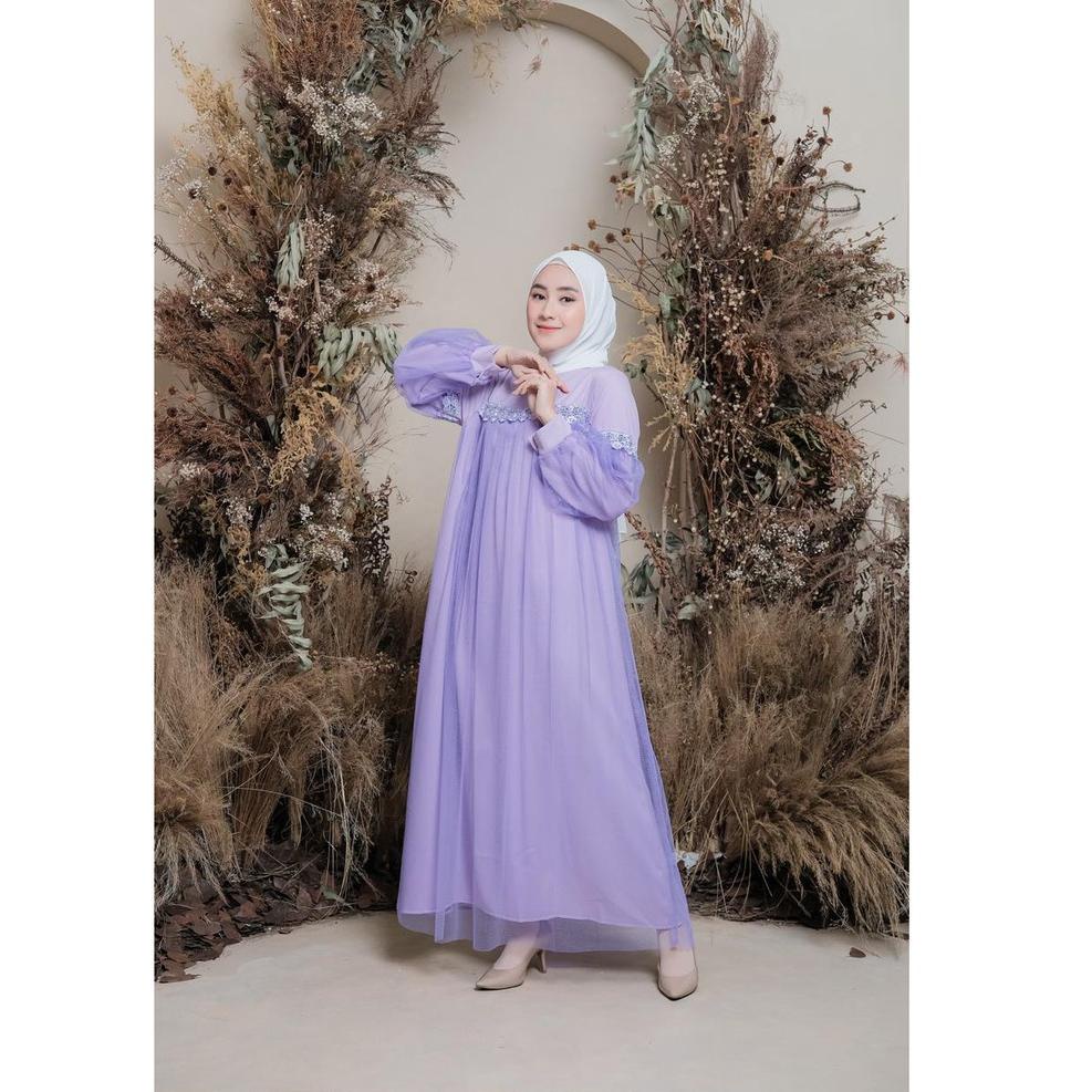 ZOIA DRESS ( LILAC ) - DRESS TILE - DRESS PESTA - DRESS KONDANGAN 9C4
