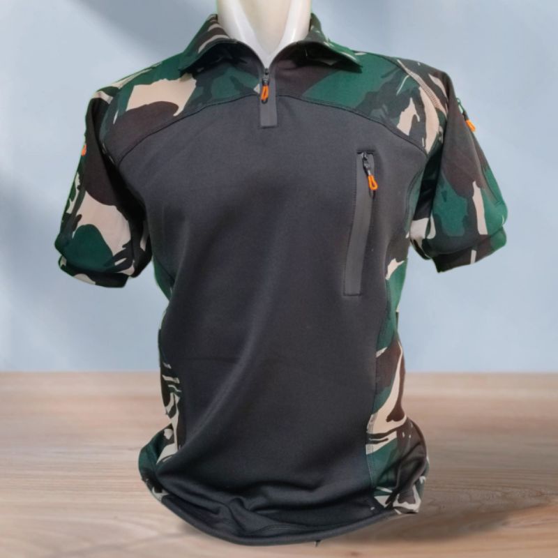 Bdu Scuba / Bdu tactical tni /Kaos Bdu tactical army lengan pendek