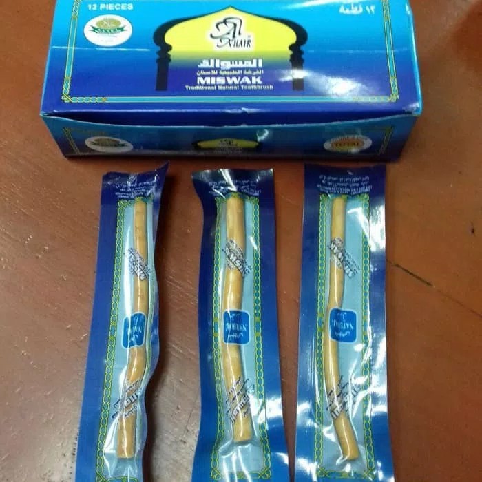 Siwak Impor 1 Lusin Kayu Sewak Miswak 12 pcs