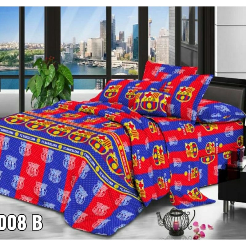 sprei set ukuran no 4 (90x200x25) (90x200x30)