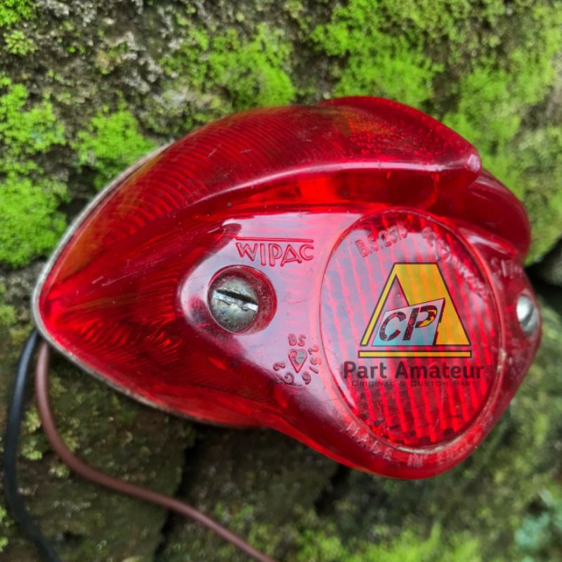stoplamp wipac lampu belakang cb100 lampu stop cb125 wipac s179 England bukan wipac s142 bukan stopl