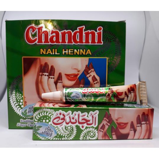 pacar kuku chandni 1 lusin / hena kuku chandini  1 lusin henna / hena arab pacar odol