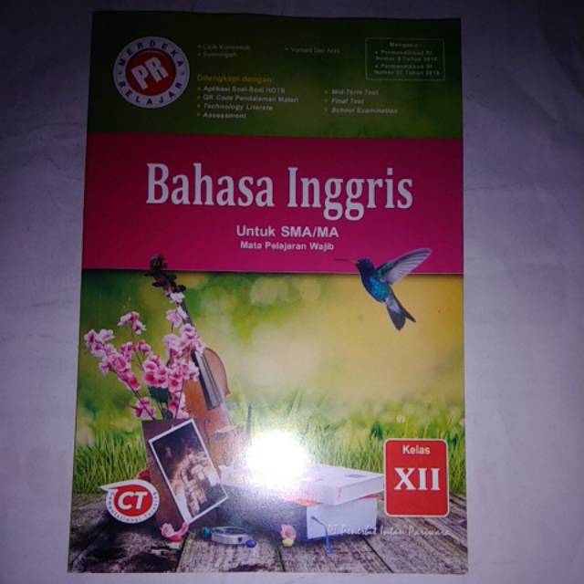 PR Bahasa Inggris kelas 12