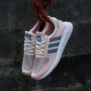 purple adidas swift run