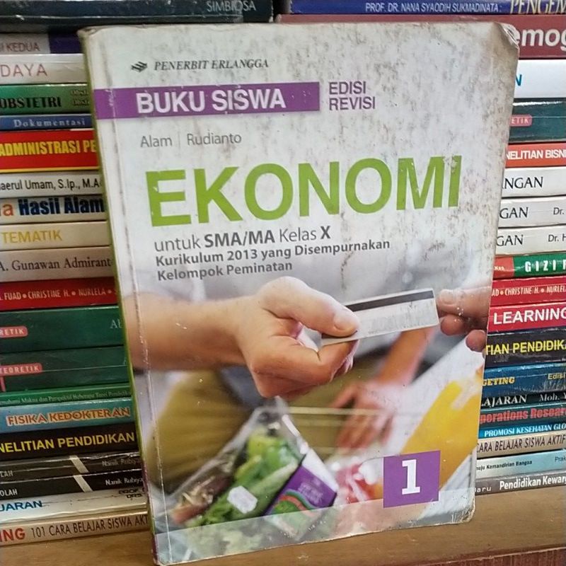 buku siswa ekonomi SMA kelas 1,X,10 edisi revisi