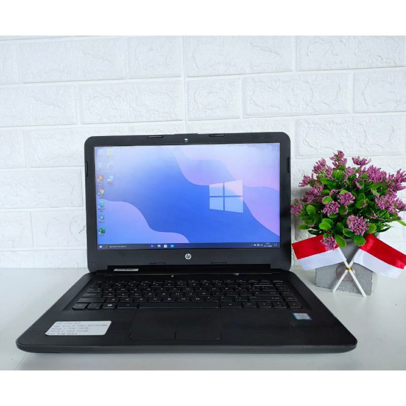 Laptop Hp 240G5 Core i5 gen 7 Ram 8GB SSD 128 GB Hdd 750GB Bergaransi