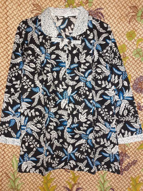 Maura Couple - Sania Ruffle Batik Couple Ori Ndoro Jowi Garansi Termurah Shopee - Batik Modern Solo