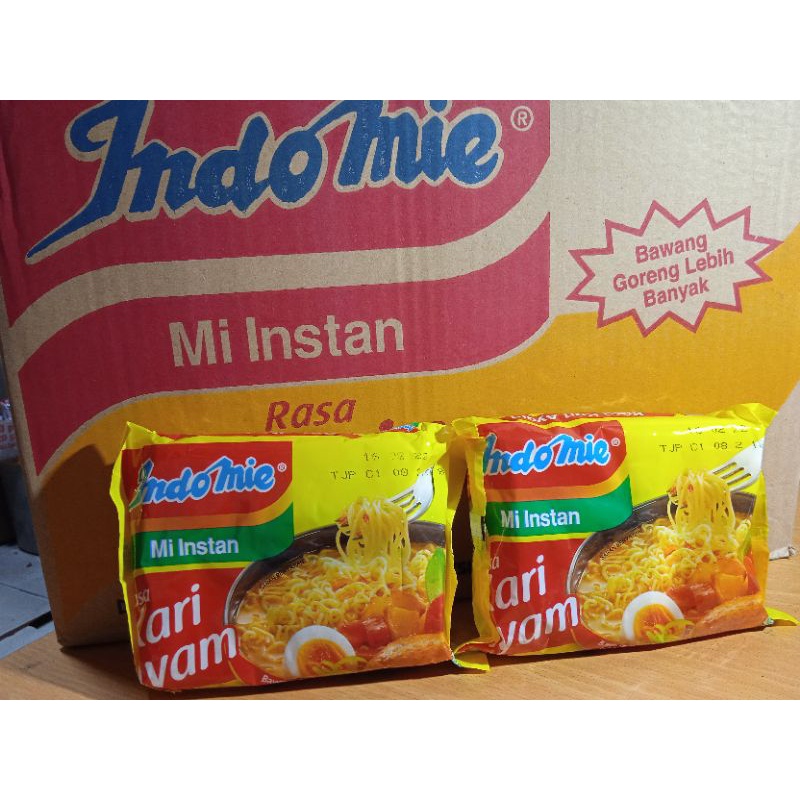 

10 bks Indomie kari ayam
