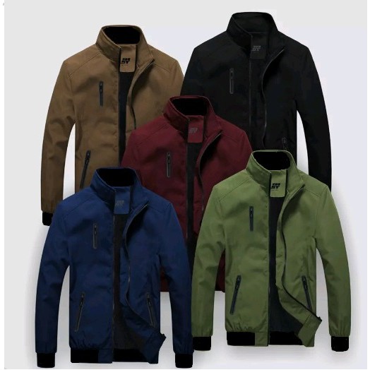 Jaket Newtab Outdoor Keren Premium Terbaru / JaketPria Kantor Motor Newtab / JaketCowok Bomber