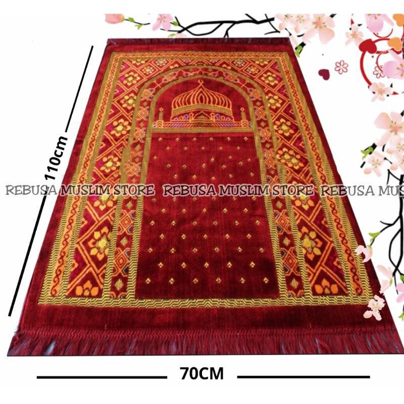 SAJADAH PREMIUM TURKI/SAJADAH TEBAL TURKI