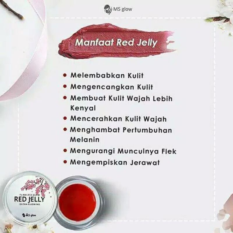 RED JELLY MS GLOW ORIGINAL RED JELLY MSGLOW