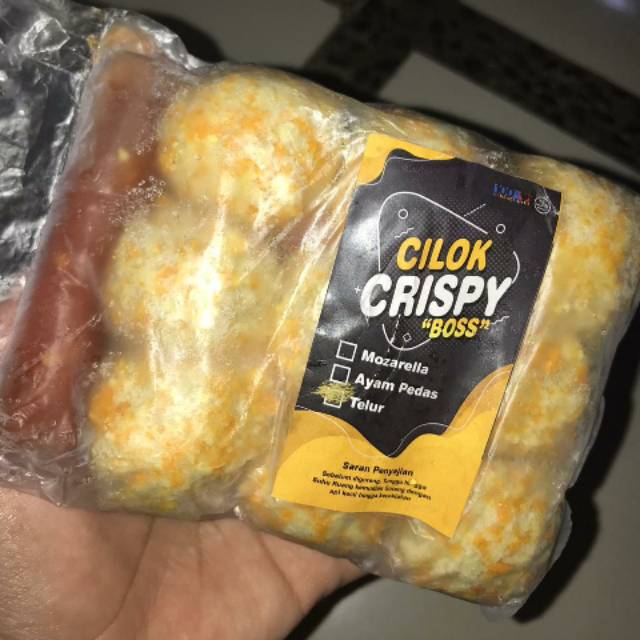 

Cilok crispy telur