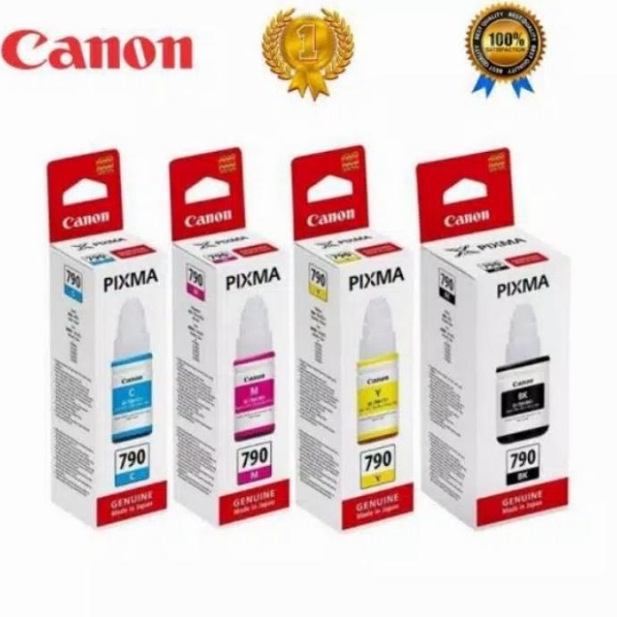

---Terbartu--- SATU SET TINTA CANON PXIMA Original 790 B,C,Y,M