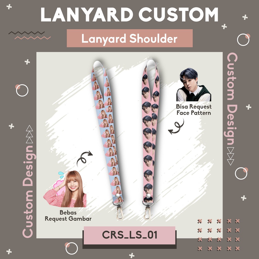 

TALI ID CARD CUSTOM / LANYARD KALUNG GANTUNGAN LEHER