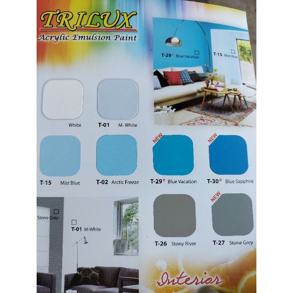 Cat Tembok Kuda Terbang Trilux 5kg / 4kg