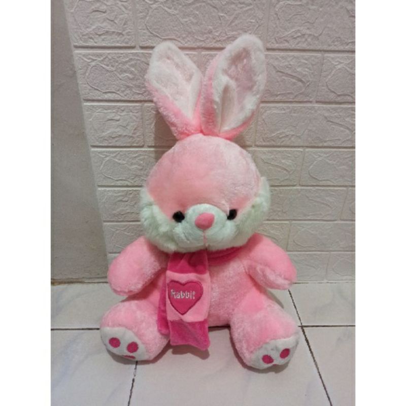 Boneka Kelinci Lucu Syal XL SNI (45cm)