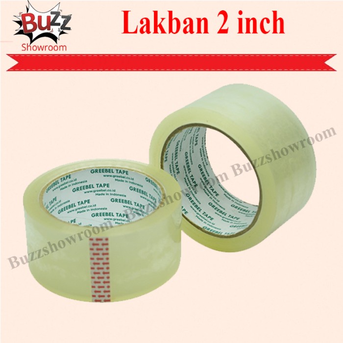 

Unik Lakban Bening 2 Inch Greebel Daimaru Isolasi Selotip 90 Yard Opp Tape Berkualitas