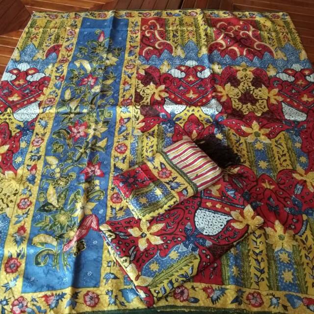 Kain batik tulis sarimbit sutra atbm baron