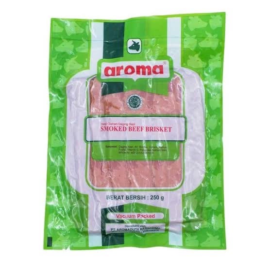 

AROMA Beef Brisket 250gr