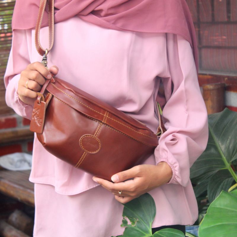 Waist bag Anantio / TAS PINGGANG / BISA CROSSBAG