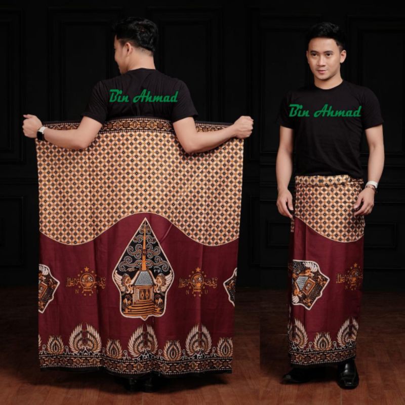 Sarung Batik Pria! Sarung Batik Gunungan NU | Sarung Kang Santri |Sarung Wayang Pekalongan