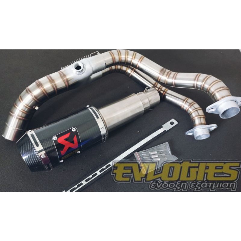 Knalpot Kawasaki Versys650 Ninja650 Er6n Er6f Akrapovic Gp M1 carbon