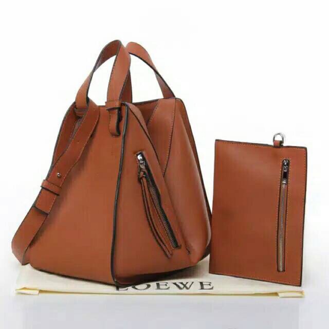 Tas Wanita LOEWE HAMMOCK MULTITONE LEATHER MEDIUM 2in1 Semprem
