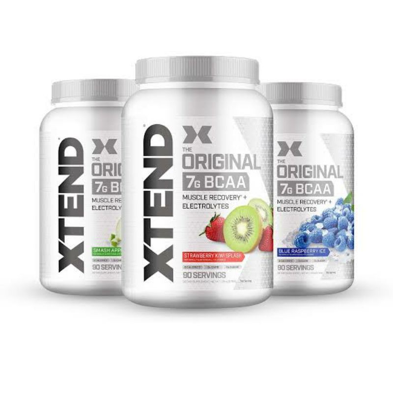 XTEND BCAA 90 SERVING PLUS GLUTAMINE SUPLEMEN GYM KESEHATAB MAKANAN HUMABOLIC BCAA GLUTAMINE BPOM