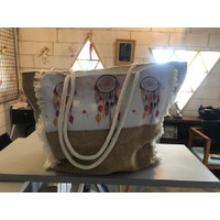 Tas Kanvas Wanita Print