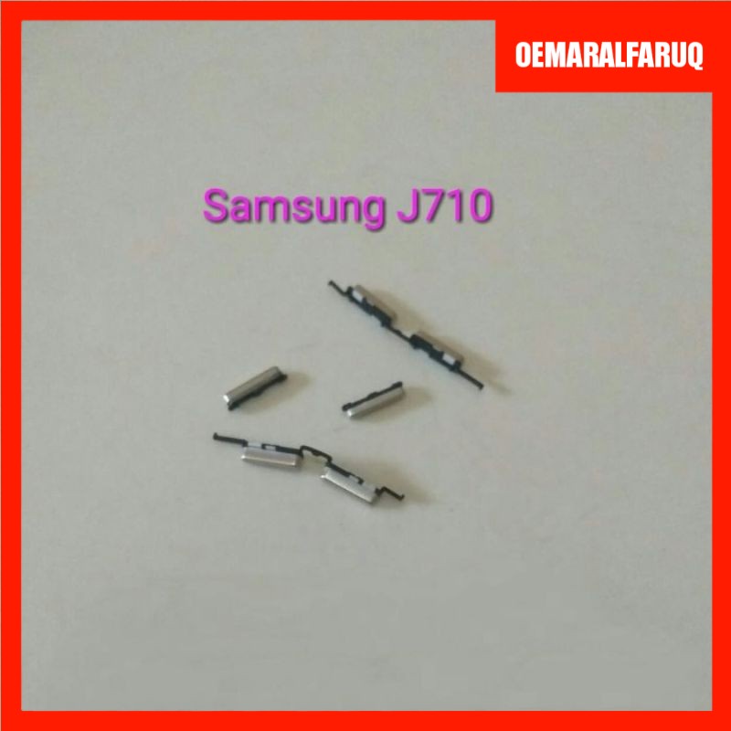 Tombol On Off / Volume Samsung J7 2016 J710 Terlaris - Tombol Luar