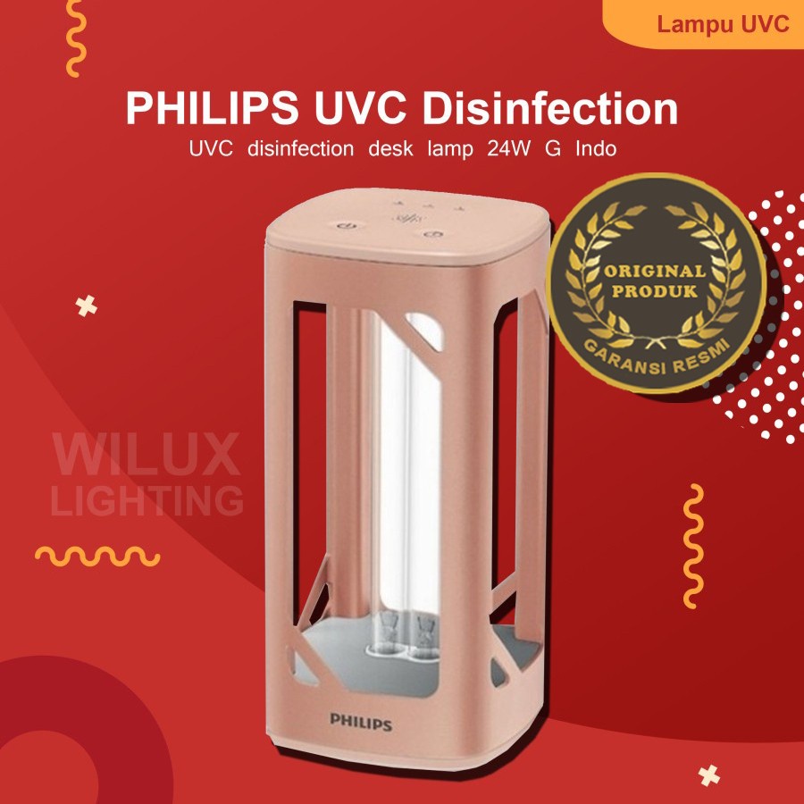 Jual Philips Uvc Disinfection Desk Lamp W Gold Shopee Indonesia