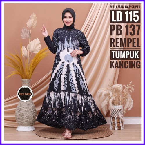 Gamis twill original gamis twill pekalongan gamis candimekar