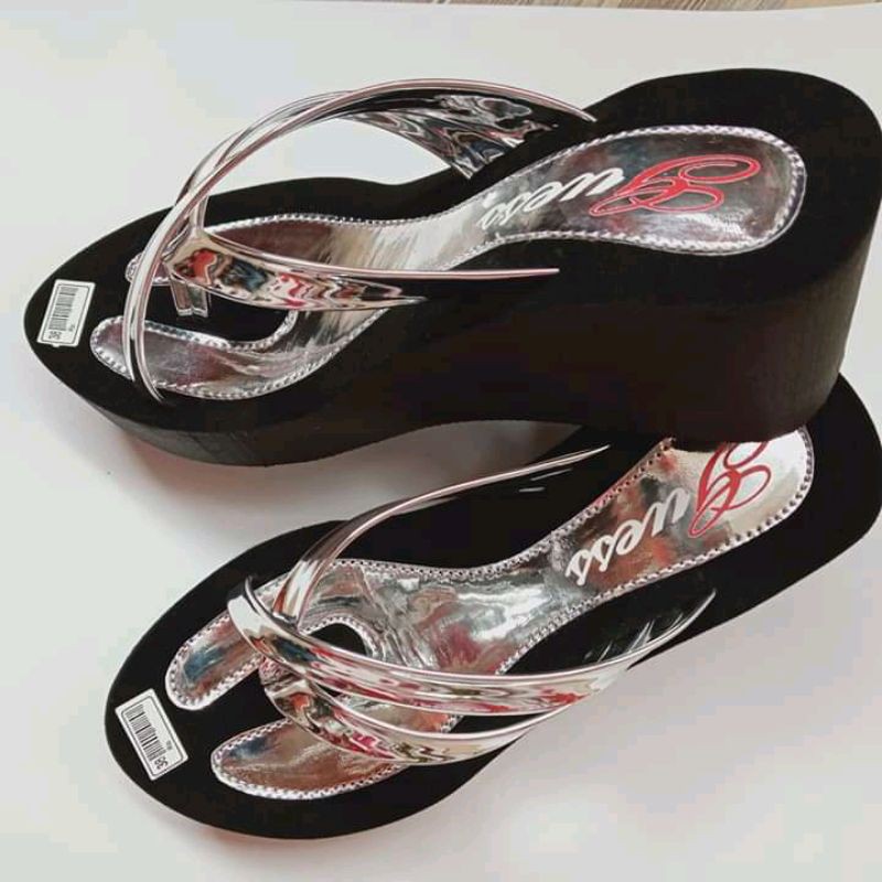 sandal wanita sandal wedges manohara tinggi 6.5cm size 37-40-1