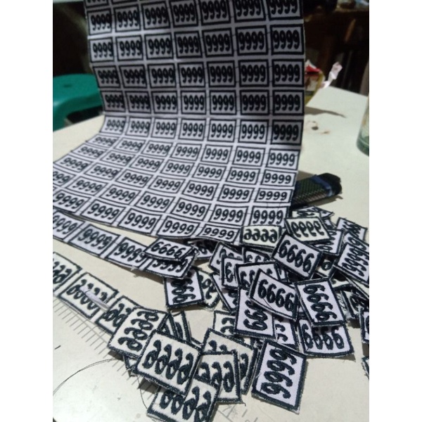 

papan nama bordir/Name Tag dan Selempang Wisuda